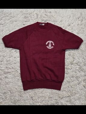 VTG 80s University of Toronto Shortsleeve Raglan Sweater S